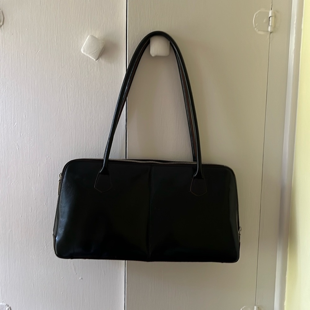 Black Hobo leather bag